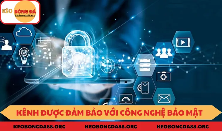 Kênh liên hệ được đảm bảo với công nghệ bảo mật hàng đầu